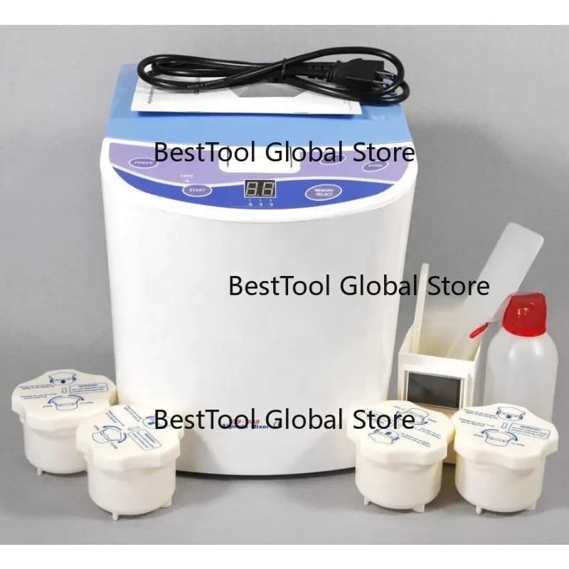Factory Price D-ntal Lab Equipment Alginate Mixer Stirrer Machine / Lab Centrifuge Denture Mixing Impression Materials