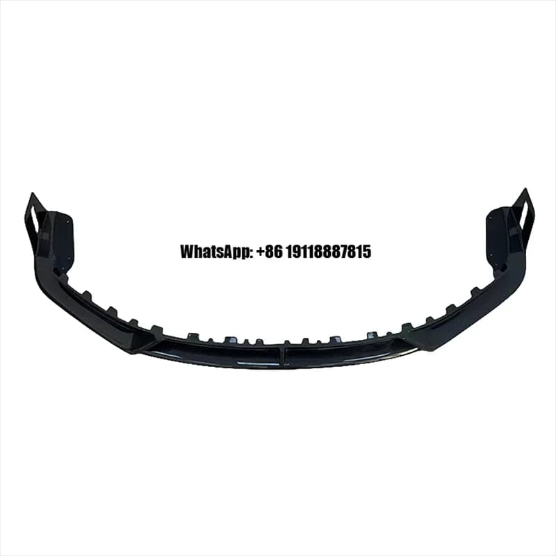 Auto Exterior Car Bumper Carbon Fiber Front Spoiler T Style Rear Diffuser for Porsche for Carrera 911 992 Carbon Fiber Front Lip