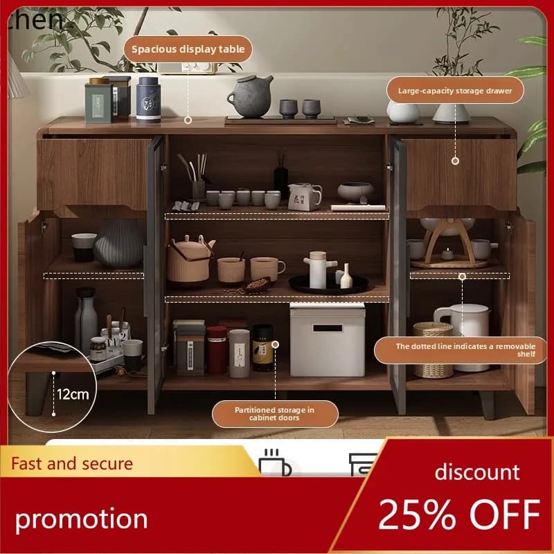 ZML Wall-Mounted Sideboard Storage Cabinet Home Simple Living Room Storage New Model Storage Cabinet