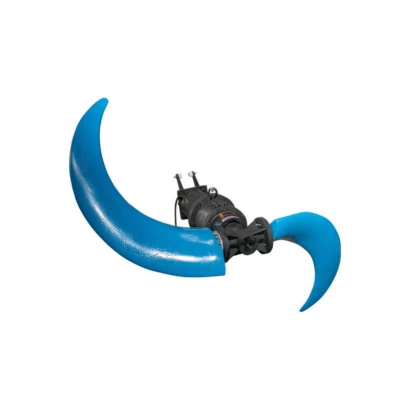 Submersible Flow Mixer, Sewage Treatment Submersible Propeller, Stainless Steel Submersible Mixer