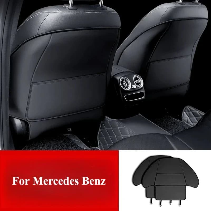 For Mercedes Benz A B C E G S Class GLC GLB GLE GLS CLA W213 Seat Rear Protective Anti-Kicking Pad