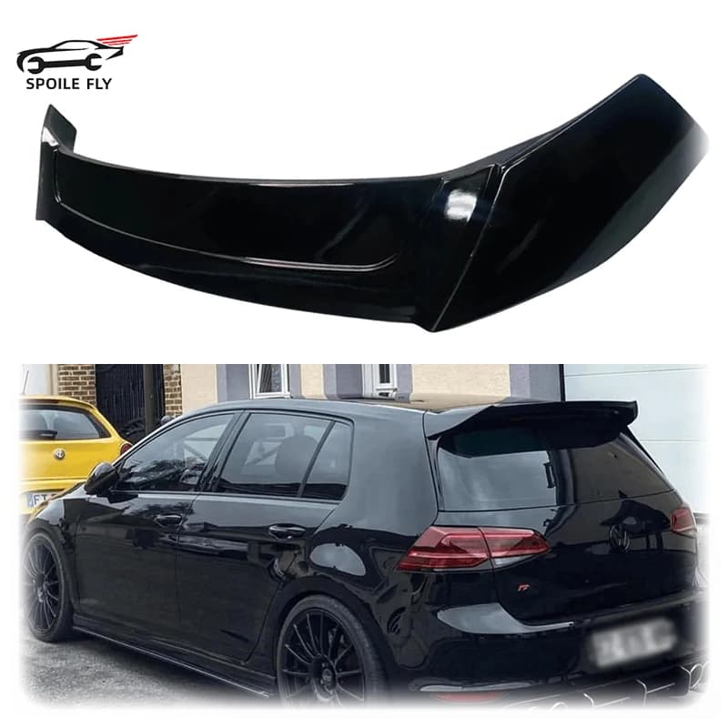 For VW Volkswagen Glof 7 MK7 GTI GTD GTE TSI TDI 2014-2017 High Quality ABS OSIR Style Rear Roof Wing Spoiler Body Kit