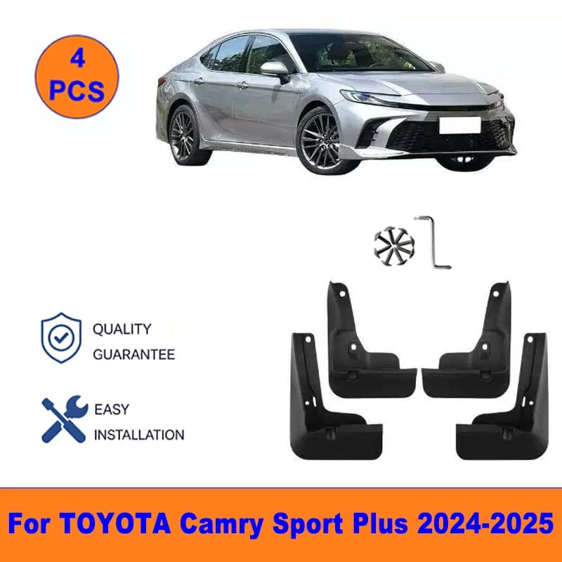 4Pcs Mud Flaps For TOYOTA Camry Sport Plus 2024-2025 - Splash Guards Front&Rear Wheel Fender Mudguards Car Exterior Protection