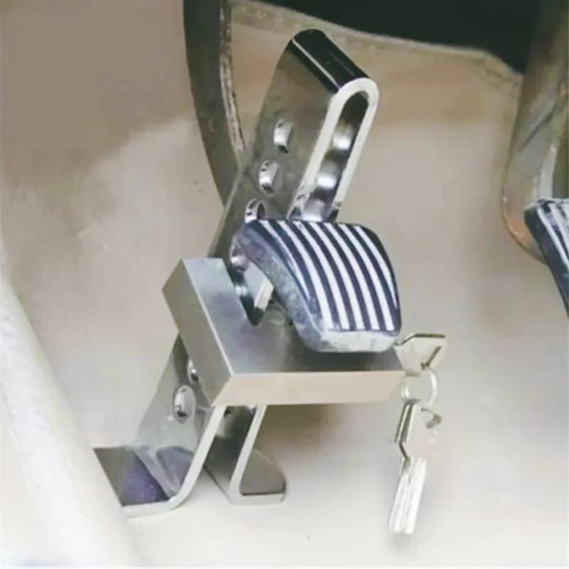 Bloqueo  pedal  freno y embrague para automóvil, duraro,  aleación  acero, antirrobo, para autos y camiones, bloqueo  pedal  ace