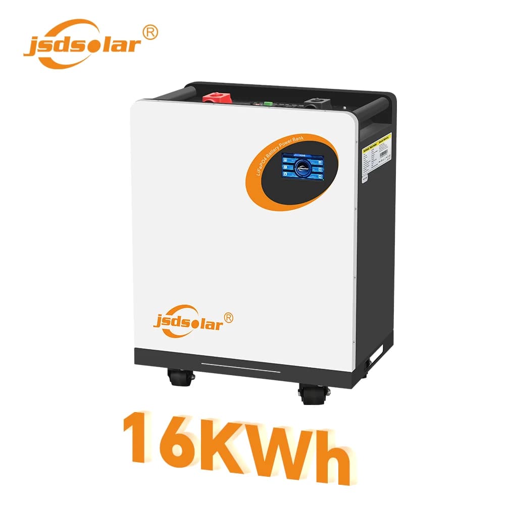 Jsdsolar Home 16kWh Solar Battery with BMS 51.2v 314Ah 10kWh 15kWh Lifepo4 Battery Low Price High Capacity in Stock