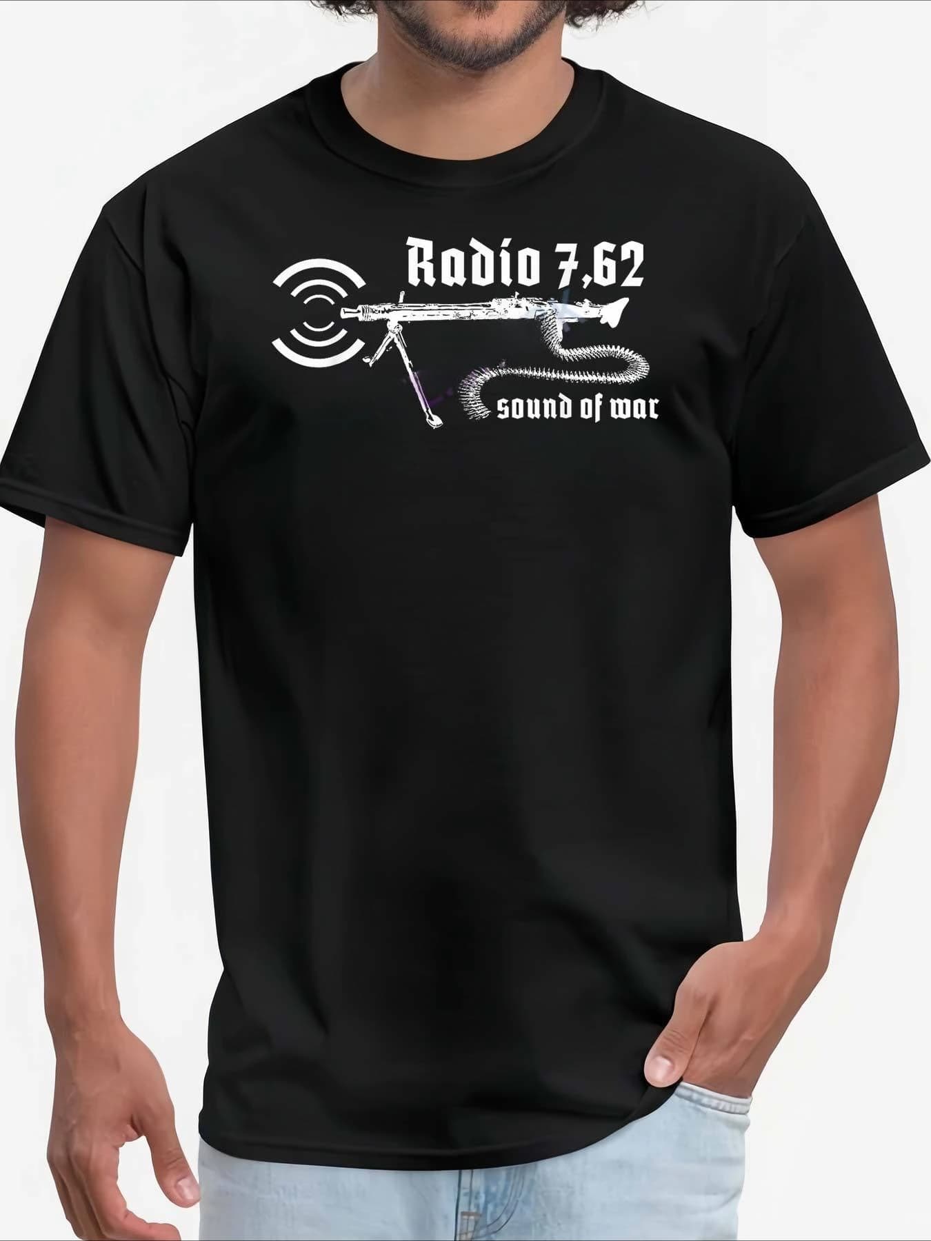 Funny MG3 762 German Defence Forces soldier 598489 funny men's cotton short sleeve T-shirt.