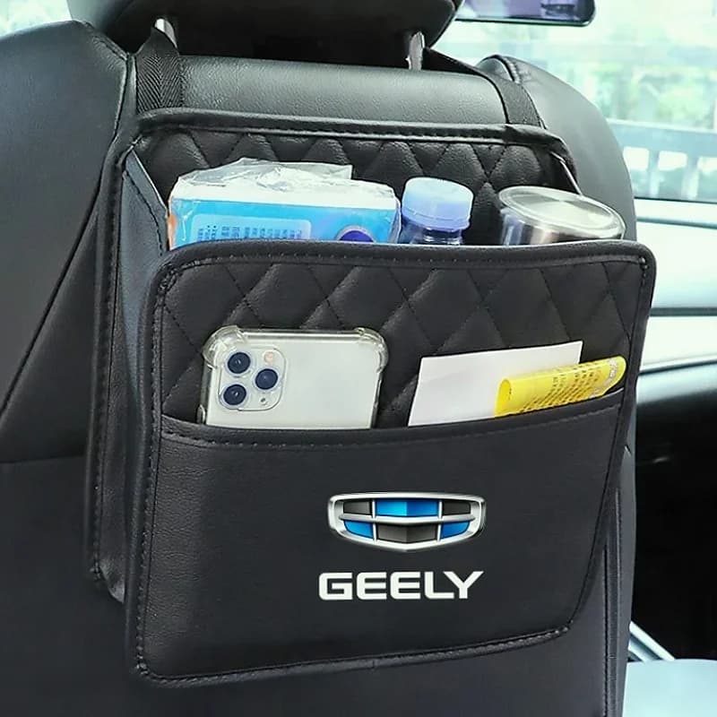 Seat Storage Bag Car Backseat Organizer Back Pocket Car Storage Pouch For Geely Coolray Monjaro Atlas Pro Starray Emgrand EX5