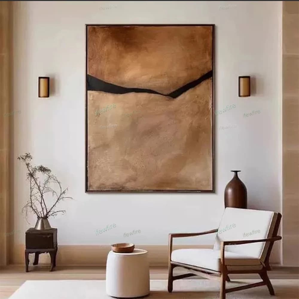 Modern Canvas Art Abstract Green Field Picture Living Room Wall Decor Oil Painting On Sale High Quality No Framed Thick Oil Art