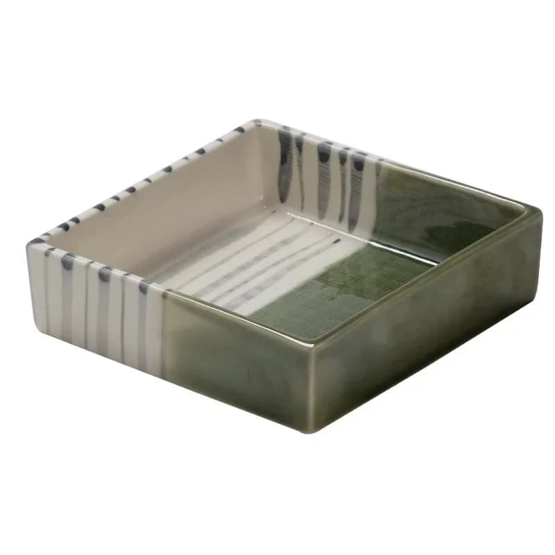 ceramic bowls, tableware, sauces, shallow mouth hand-painted special-shaped side dishes, plates, hotel fruit cold dishes