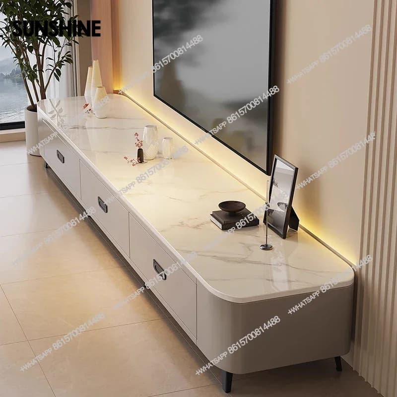 Storage Nordic Tv Table Center Drawers Salon Luxury Modern Cabinets Universal Tv Stands Hallway Muebles Para Tv Unique Furniture