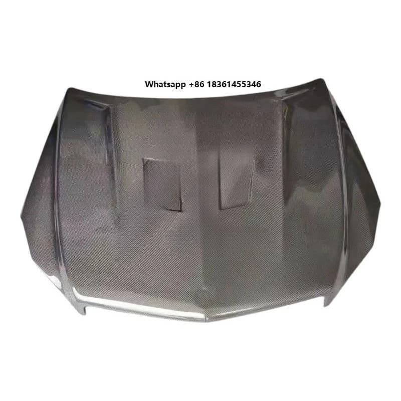 For E-CLASS W212，100% tested well Real Carbon Fiber Bonnet Hood Vented