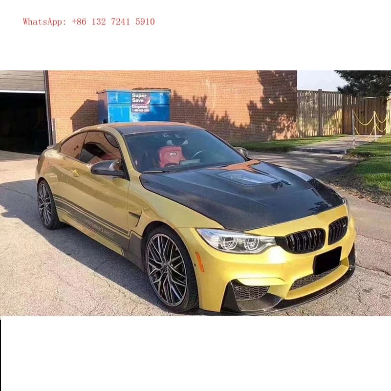 Sport Modified Carbon Fiber Front Engine Bonnet Hood, Real Carbon Fiber, Fit For G80 G82 G83