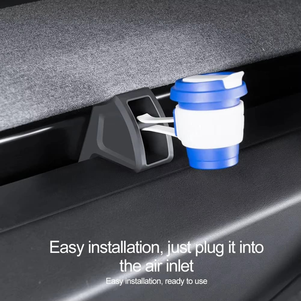 2pcs Car Air Outlet Buckle For Model Y Juniper Car Outlet Clip Adapter For Aromatherapy Bracket Adapter Interior Accessories