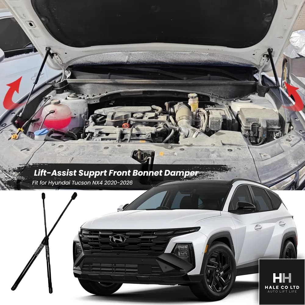 Heavy Duty Front Hood Struts Gas Springs For  Hyundai Tucson NX4 2020-2026 Lift Supports Shocks Damper Replacement for Bonnet