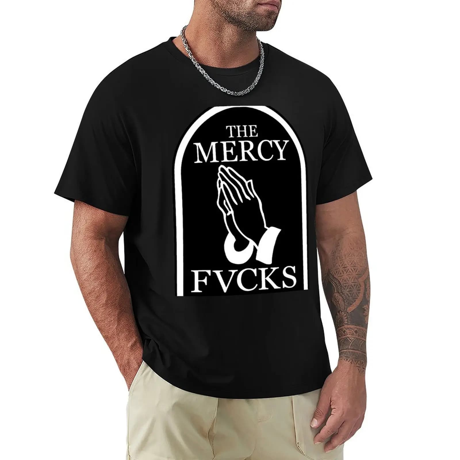 HIM. The Mercy fvcks T-Shirt Aesthetic clothing vintage graphic tee oversized graphic tee mens t shirts casual stylish
