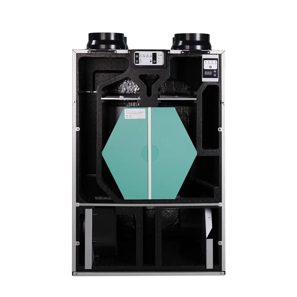 Custom logo brand ERV factory machinery home ventilation system wall mounted hrv wireless control