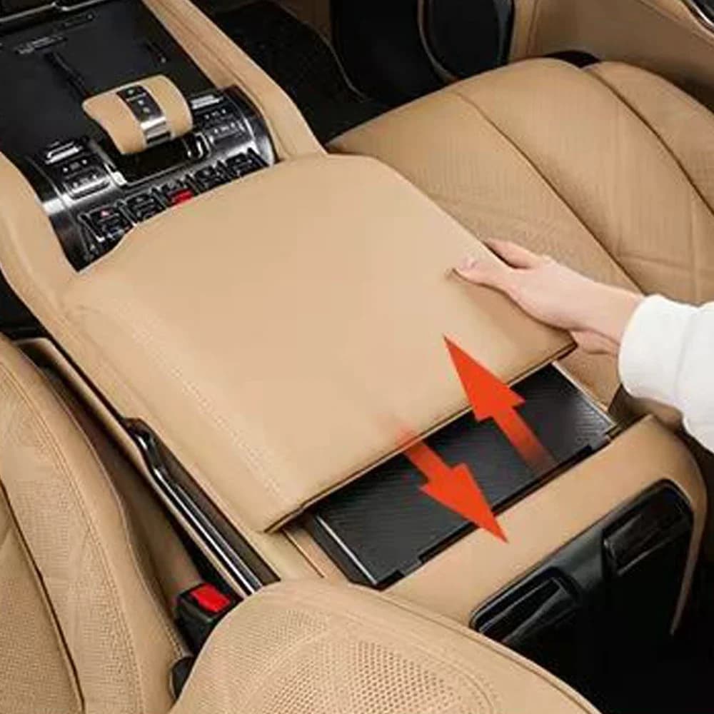 For BYD Formula Leopard 8 Car Central Control Armrest Box Protection Cover Auto Central Refrigerator Armrest Heightening Pad
