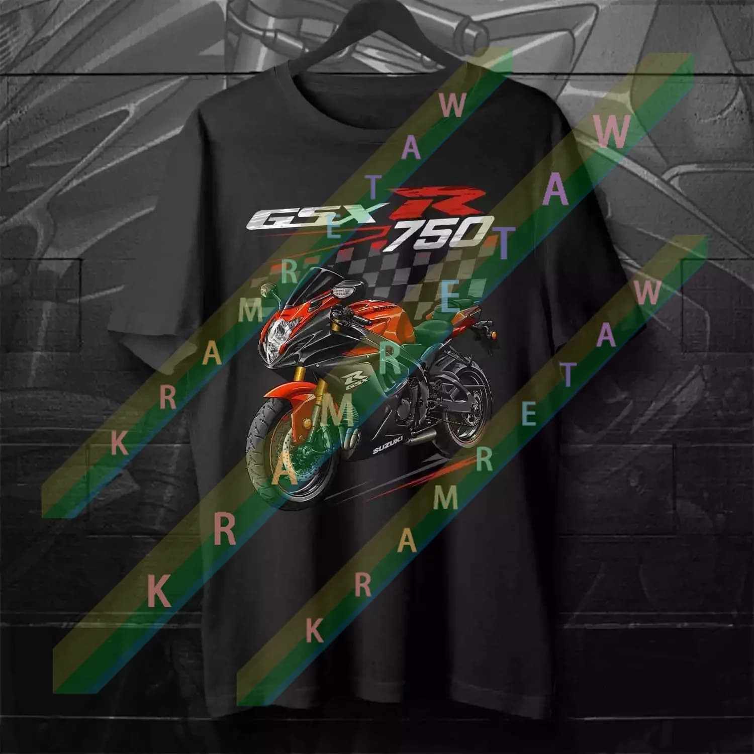 2025 summer Man T Shirt Casual Suzukis GSX-R 750 2011-2024 T-shirt Motorcycle Graphic Short Sleeves S-3XL