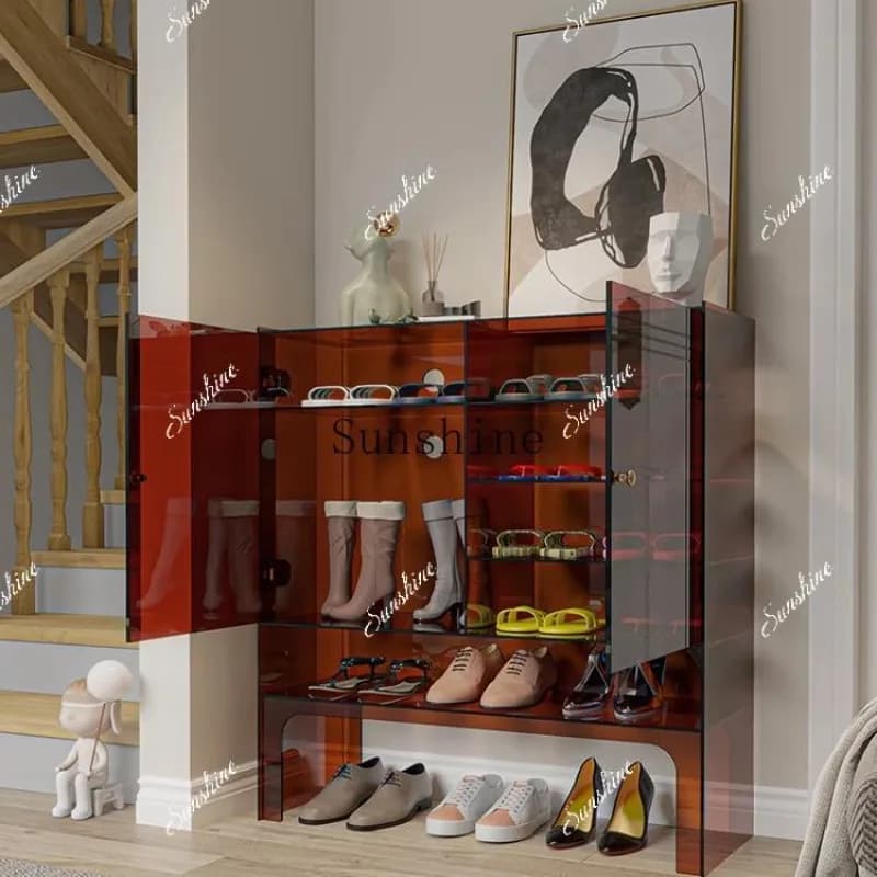 Multi-layer large-capacity storage shoe rack in the entrance to the home  FT