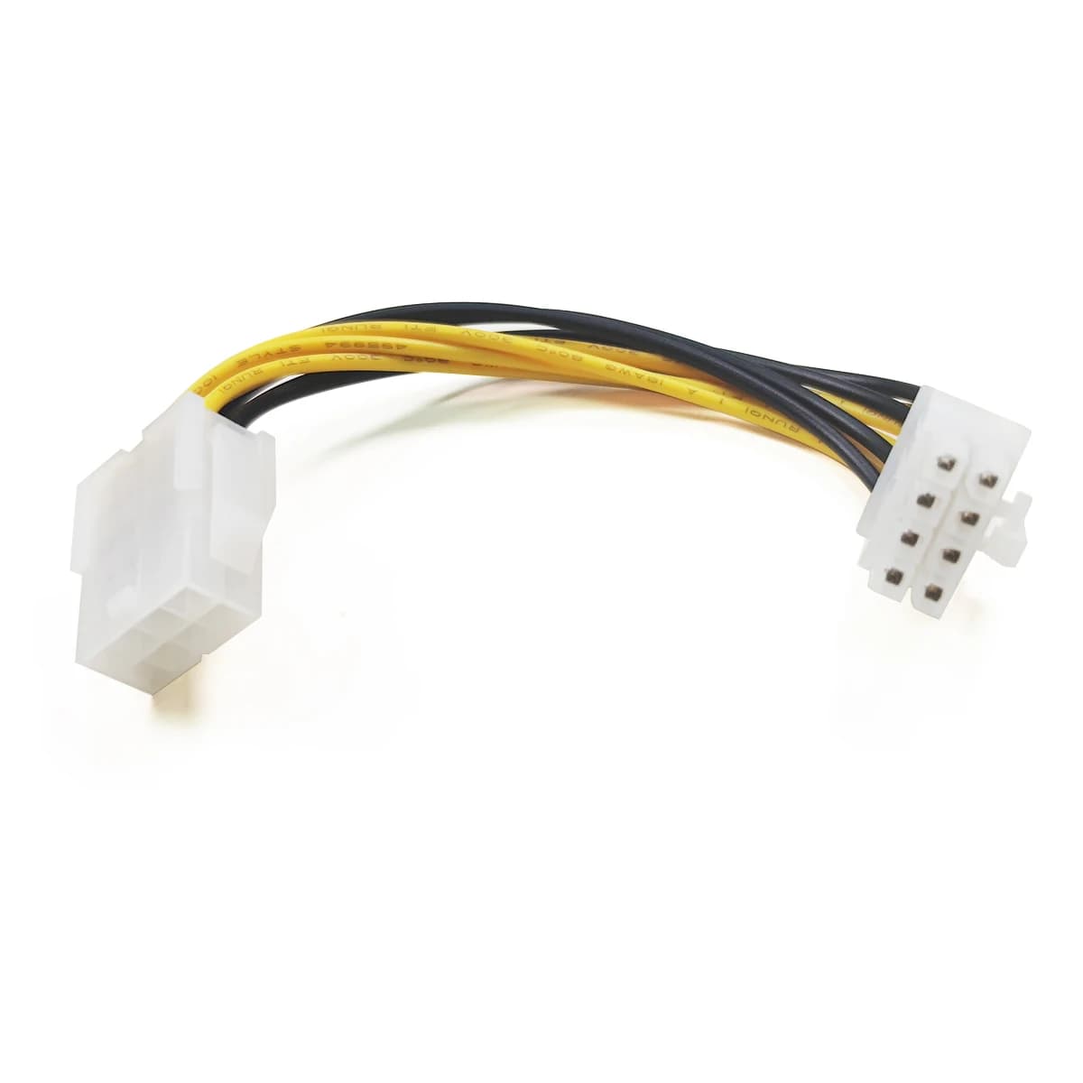 5pcs CPU Extension Cord 8pin Supply Cable Lengthened Power Conversion Adapter Cable 8-pin Motherboard Power Supply Cable