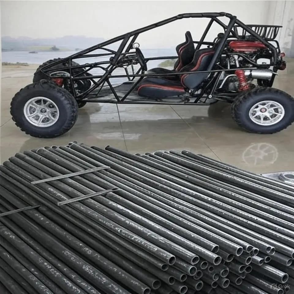 4130 Chromoly Steel Tube 38.1x2x500mm (1.5'*0.078',) Roll Cage Tube 50cm Short Length Made in Japan