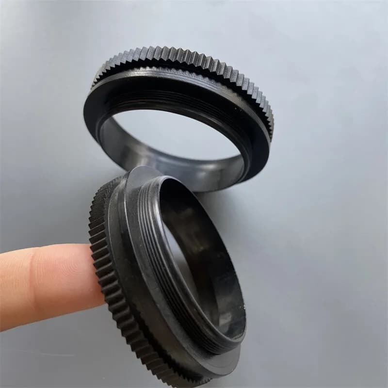 4PCS 48mm Stereo Microscope Objective Lens Adapter Ring for Ring Lamp Connecting Microscope