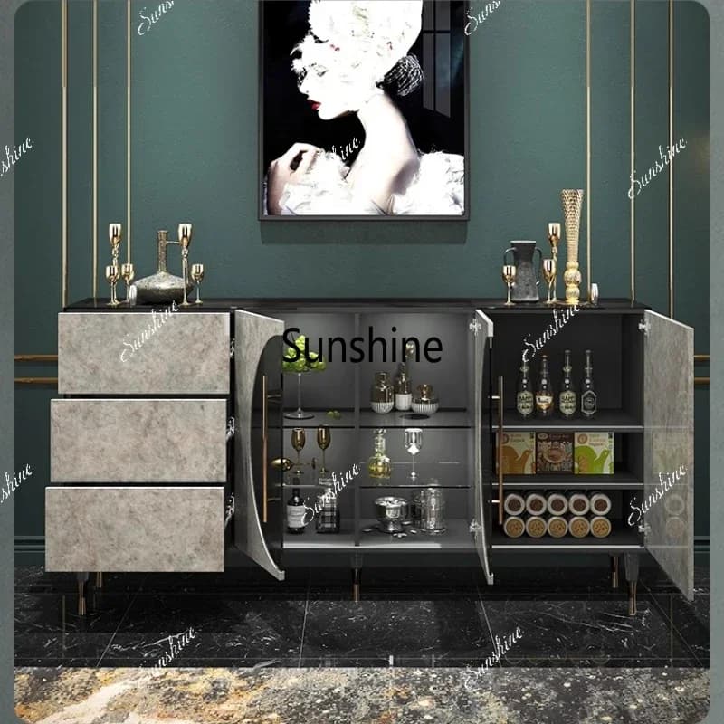 Librero Storage House Container Living Room Cabinets Glass Nordic Vitrina Home Furniture Sideboards Drawers Living Room Cabinets