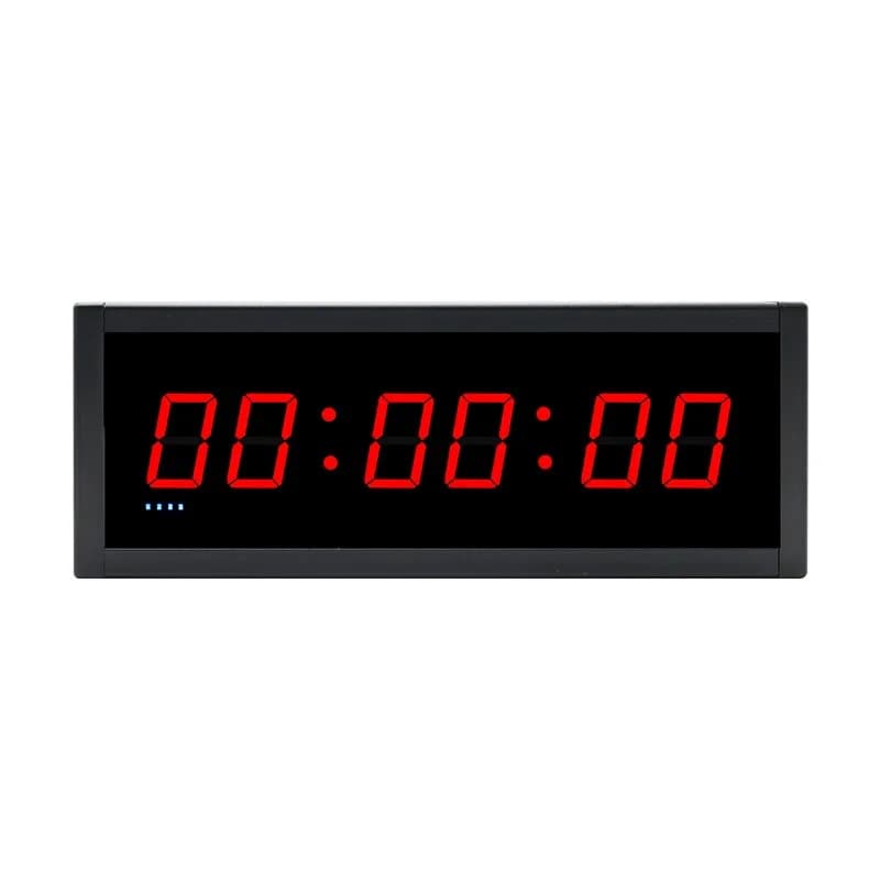 Rock climbing training hand shot positive countdown timer large screen chronograph stopwatch