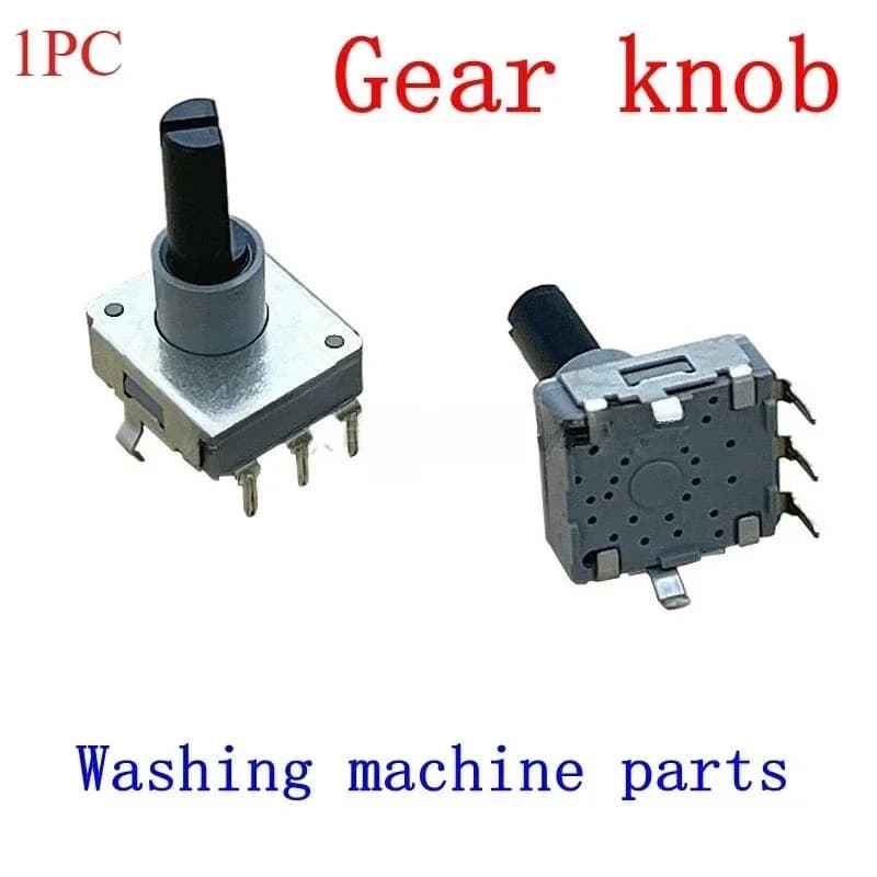 1PC Suitable for Samsung Sanyo LG drum washing machine computer board gear knob encoder potentiometer 12 gear 5 foot accessories