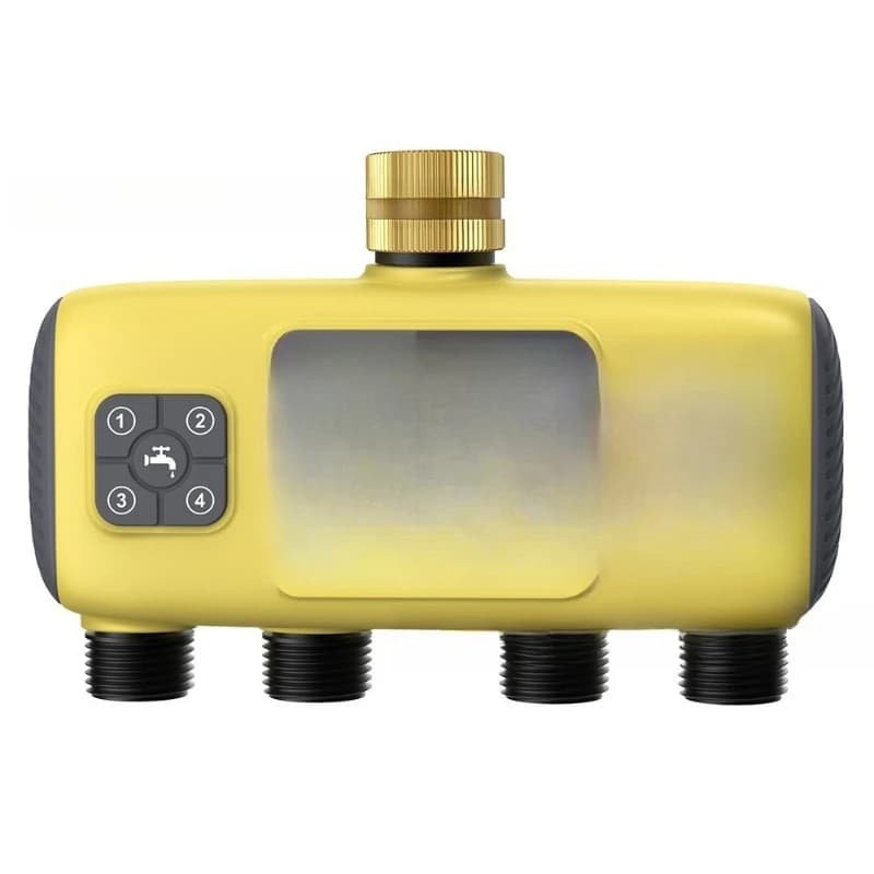 Four-way intelligent automatic watering device, garden grass watering flower watering controller, plant irrigator