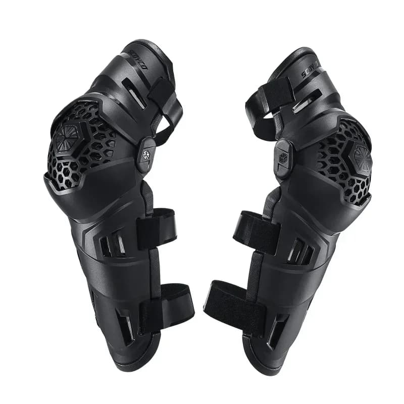Motorcycle Riding Gear Protectors Knee Pads Elbow Pads Adjustable Protective Sports Motorbike Knee Guard