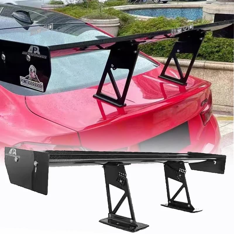 APR Style Carbon Fiber Trunk Spoiler Compatible with BMW M2 F87 M3 M4 Auto Mod Parts