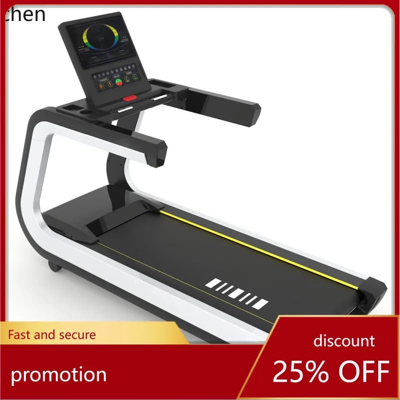 CZ Treadmill Commercial Multifunctional Shock Absorption Silent Home Smart Touch Screen Treadmill Gym Adjustable Treadmill