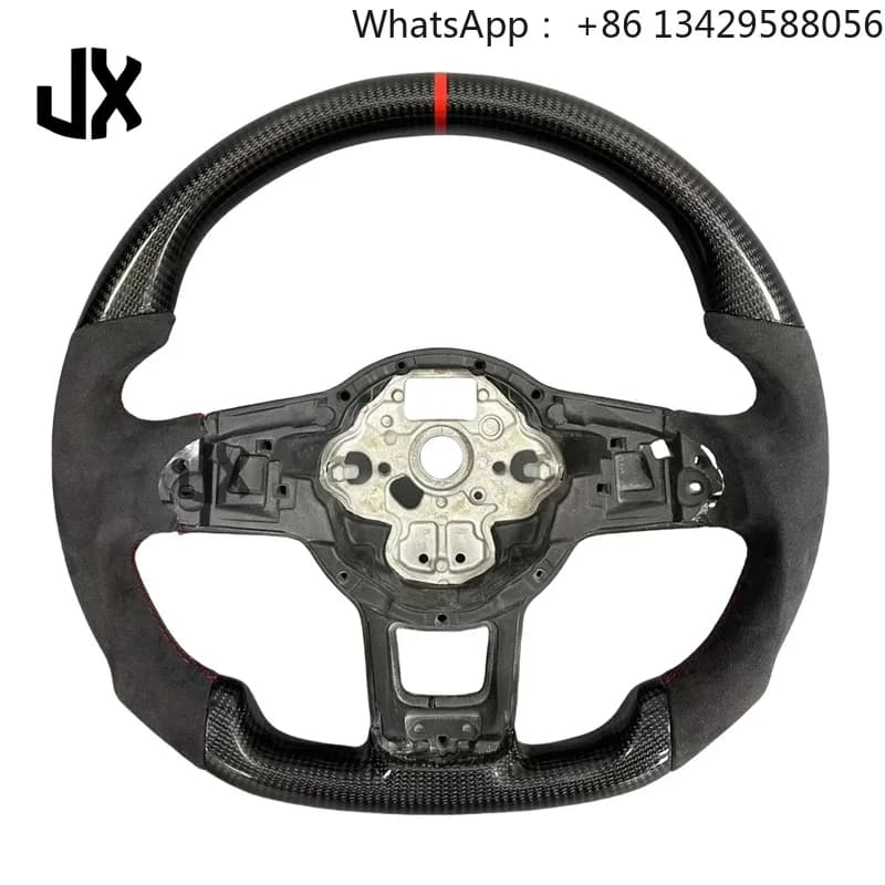 Customized Carbon Fiber Steering Wheel for Volkswagen Golf 7 7.5 Arteon Polo GTI GTD VII Auto Accessories VW Vw Scirocco Vw Mk5