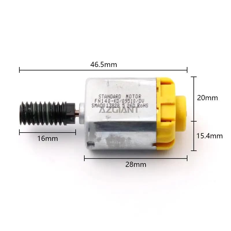 AZGIANT FN140-KD 09510 Car Exterior rearview Mirror adjust Motor for Subaru Forester/WRX STI 2014/2015-2018 secure plastic worm