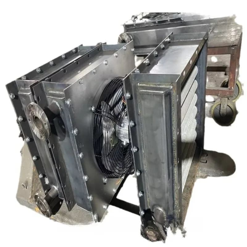 Drying room finned tube heat exchanger, industrial finned tube radiator, stainless steel material