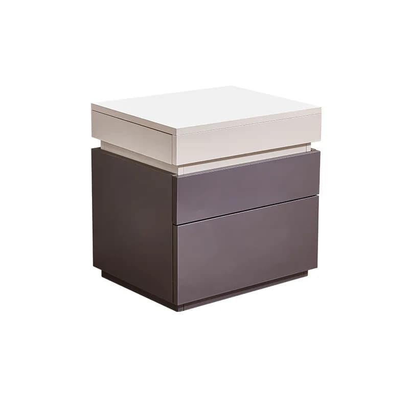 Yjq hidden compartment bedside table with invisible anti-theft storage cabinet dark layer drawer