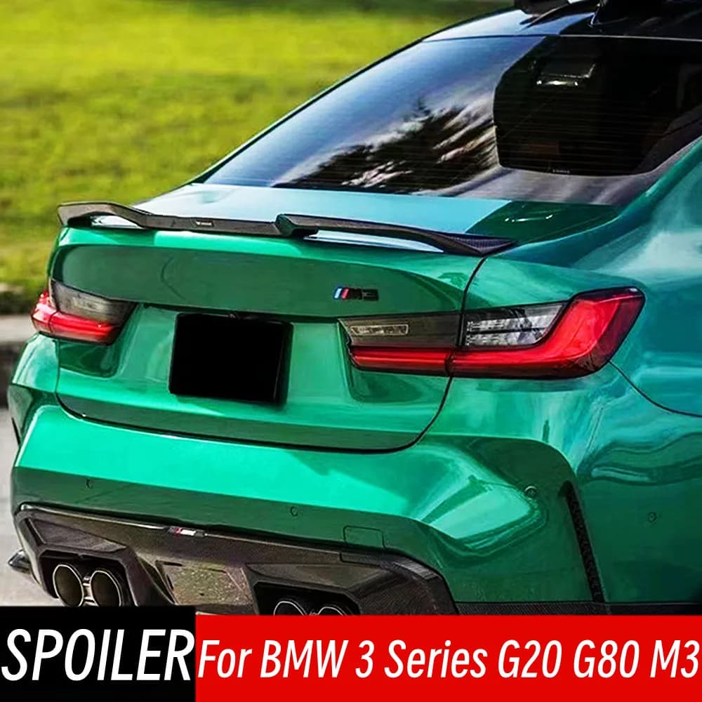 For BMW 3 Series G20 G80 M3 2020-2023 Bodykit Car Rear Trunk Lid Boot Ducktail Lip Spoiler Wings Exterior Tuning Accessorie Part