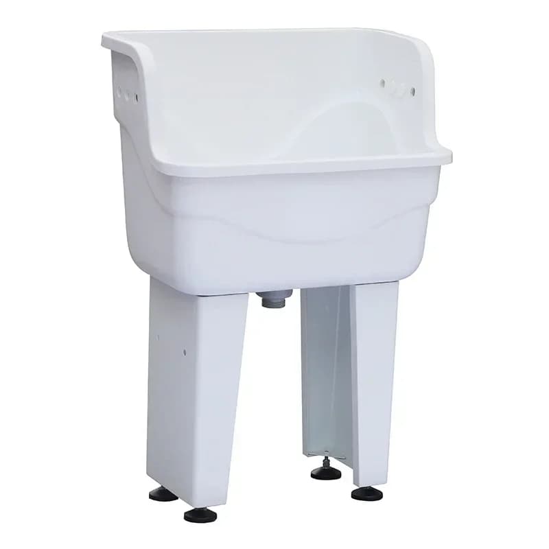 Pet Bath Acrylic Stainless Steel Pure White Small and Medium-Sized Dogs Dog Trough Cat Bath Tub Hot sales