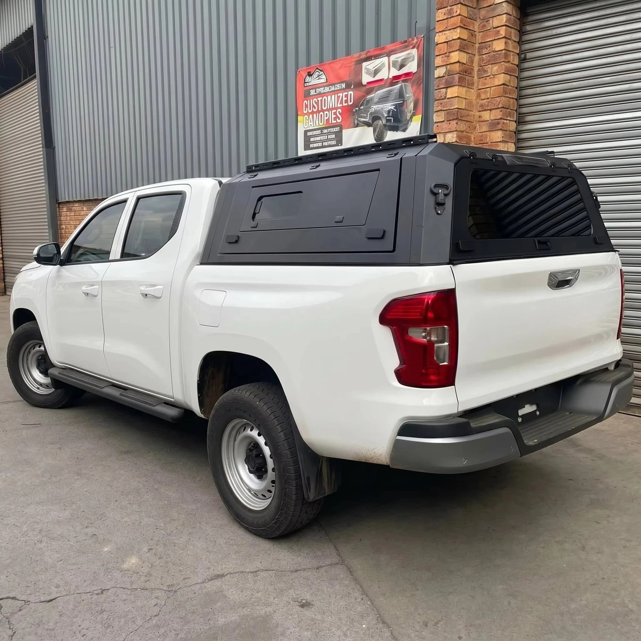 Truck Bed Canopy Hardtop Topper Sliding windows for Peugeot Landtrek Cargo Cover Cap Waterproof Heavy Duty Custom