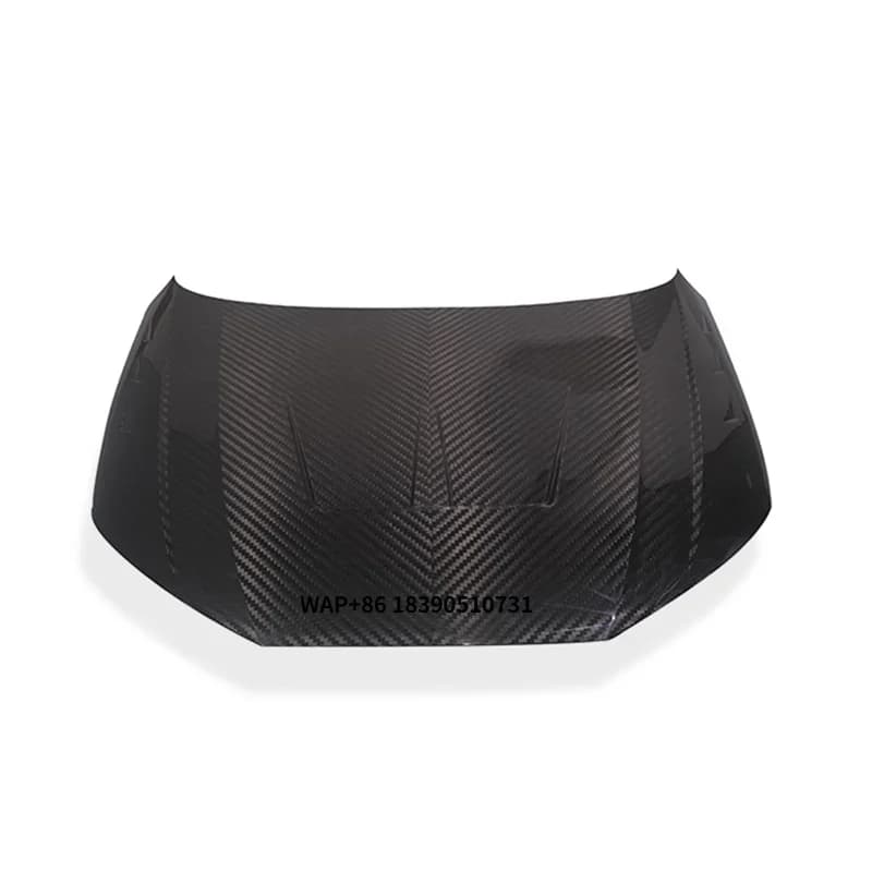 High Quality Carbon Fiber Engine Hood Car Bonnet for A4 B9 Sport S4 2017-2019