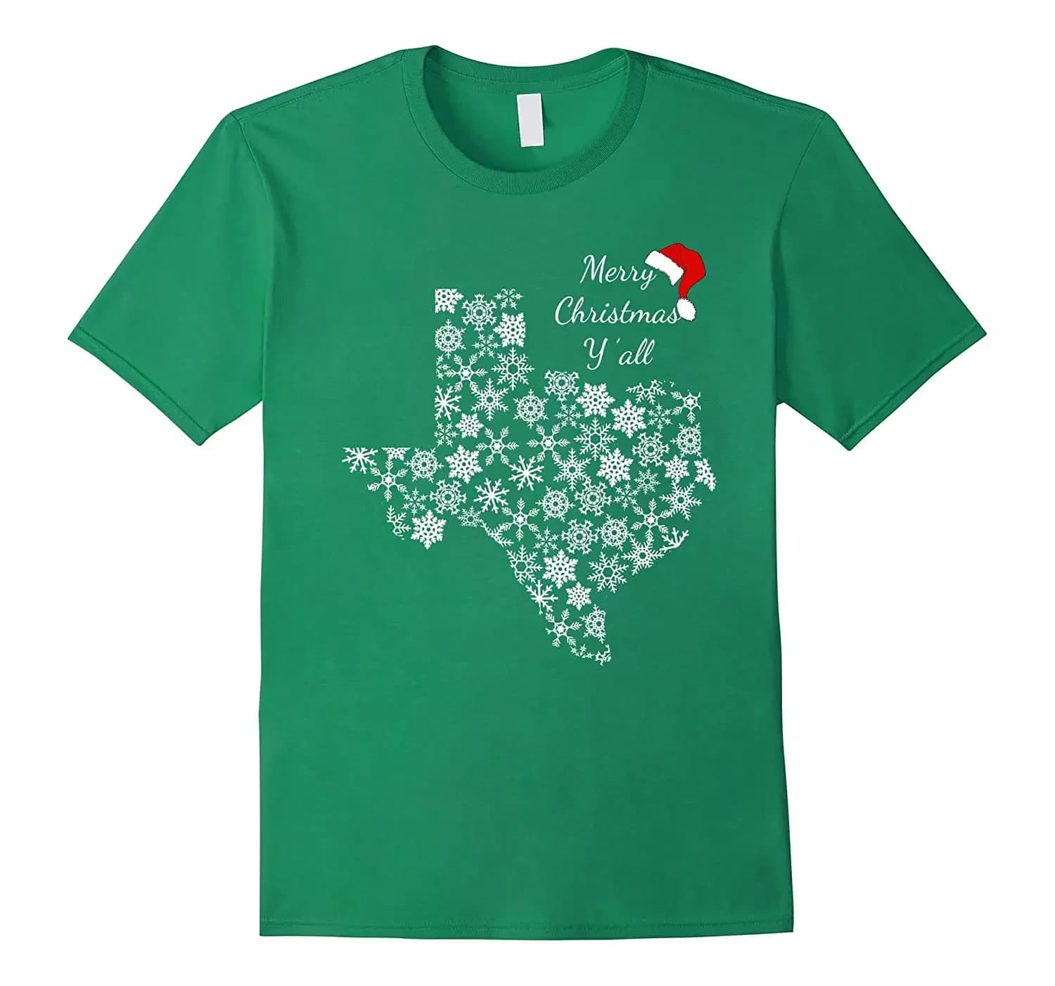 Texas Merry Christmas Xmas Party T-Shirt 100% Cotton O-Neck Summer Short Sleeve Casual Mens T-shirt Size S-3XL