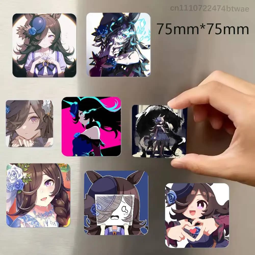 U-Umamusume Rice Shower Refrigerator Magnets, the Perfect Choice for Home, Create a Warm and Cozy Home Decor Gift