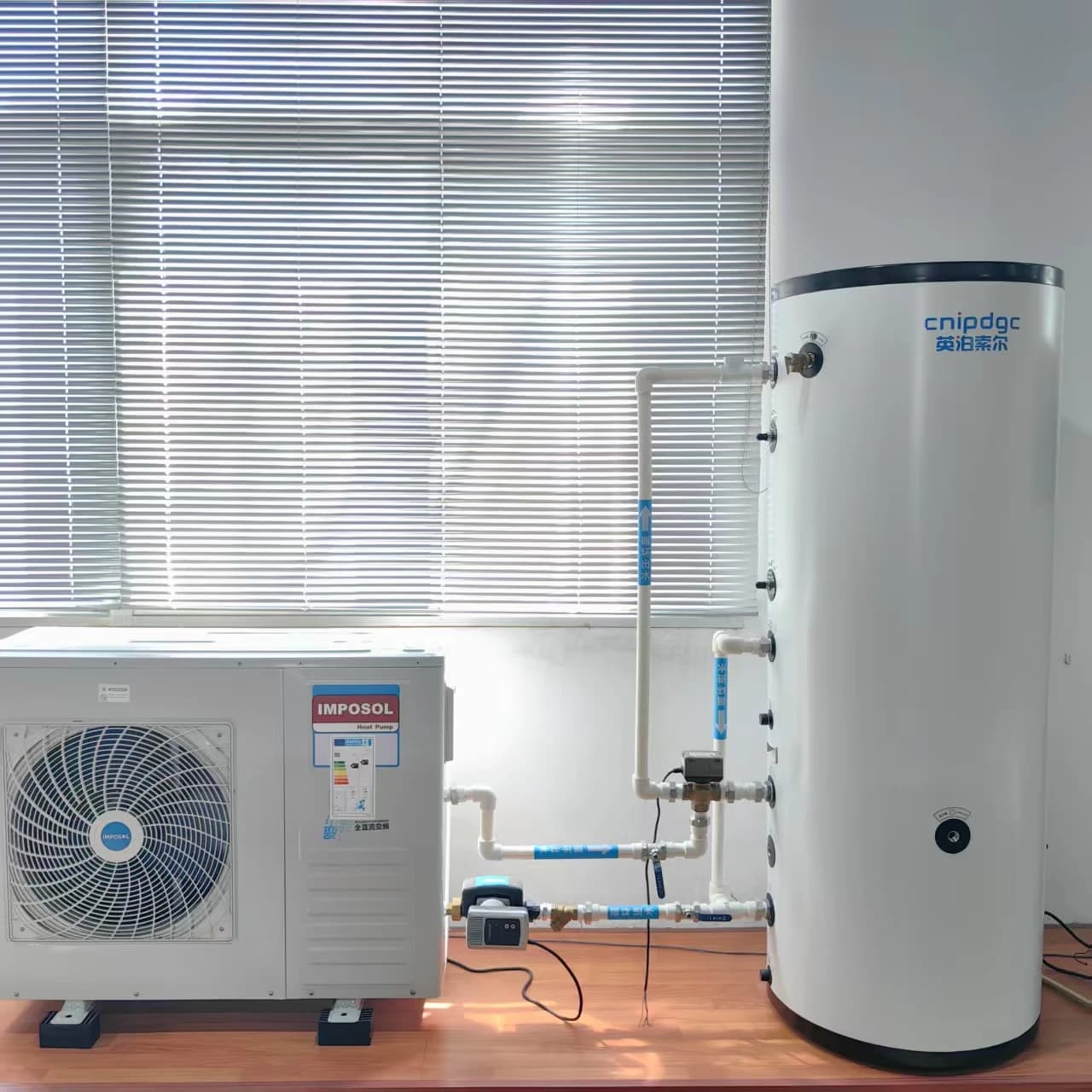 Factory 50l 200l 250l 300l air Source Split Heat Pump Water Heater Small Circulating Heating Hot Water