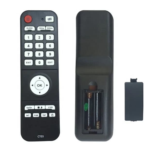 CT03 CT04 Replacing LED Digital Gym Race Countdown Stopwatch Timer Clock IR Remote Control for Spare