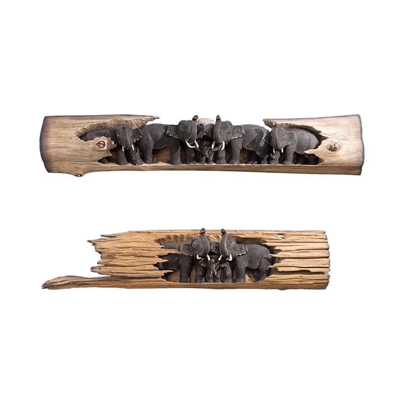 Wood carving wall decoration hanging living room home TV entrance background  decoration root carving