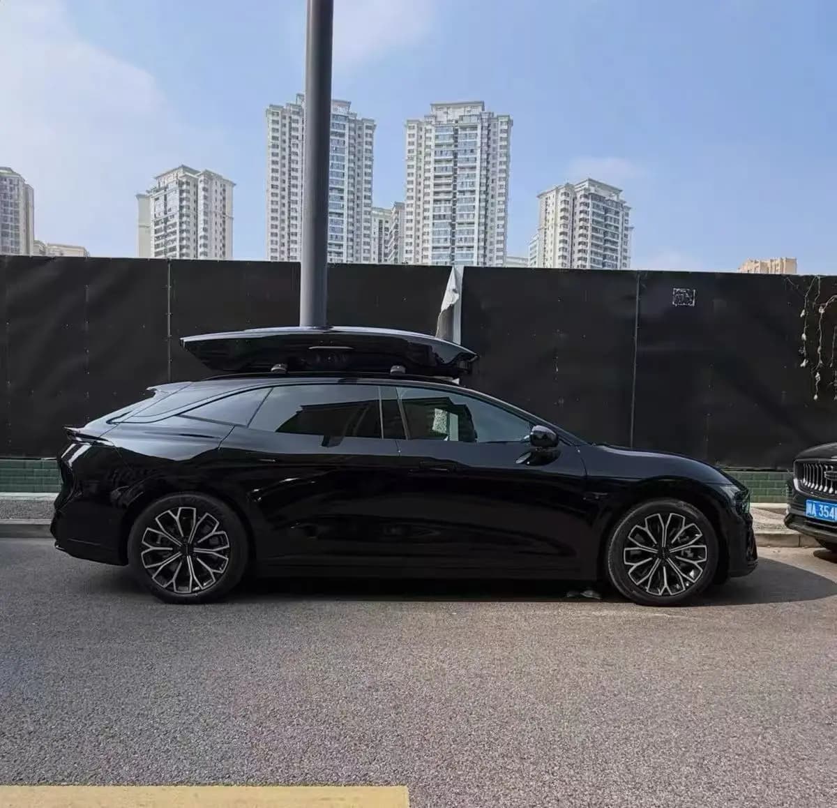 Universal 800L SUV Roof Trunk Custom Colors Car Top Roof Rack Cargo Luggage Carrier Storage Box Roofbox Sports 1 Set