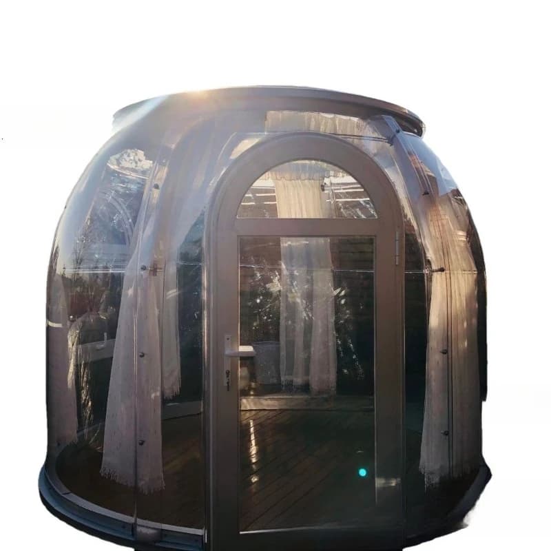 Starry sky coffee house, bath bathroom, tea room negotiation room, transparent room with view