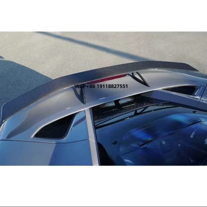 Dry Carbon Fiber 2019 to 2023 F8 Tributo Spider NVT Style Rear Wing for  F8  Rear Wing Spoiler