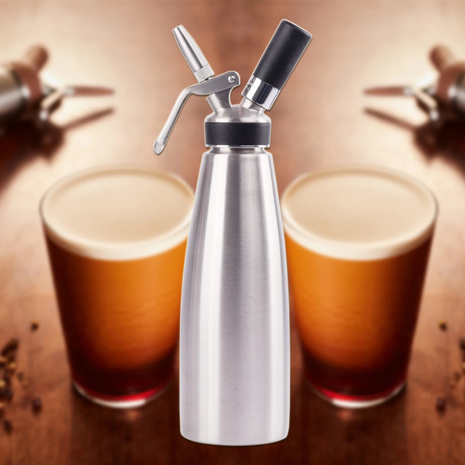 New Arrival 1 Quart Stainless Steel Nitro Cold Brew Coffee Maker
